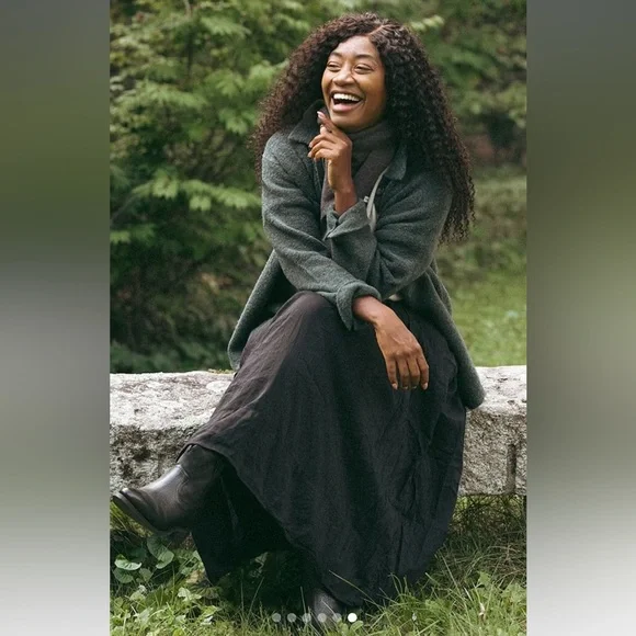 CP Shades Lily Cotton Silk Maxi Skirt - Picture 14 of 16